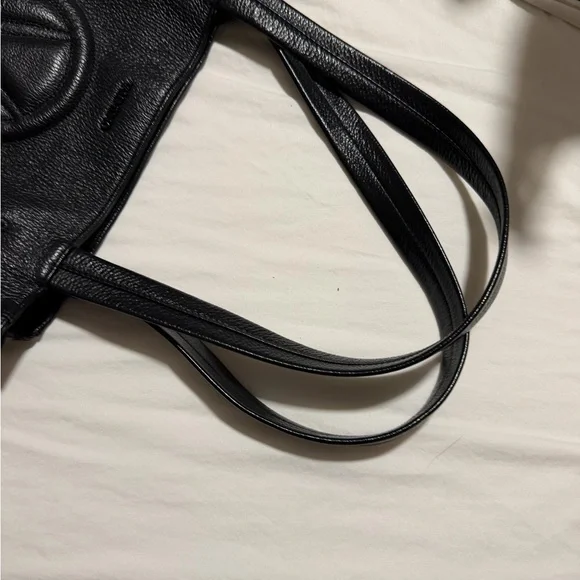 Valentino Black Leather Tote with Tassel - Picture 9 of 9